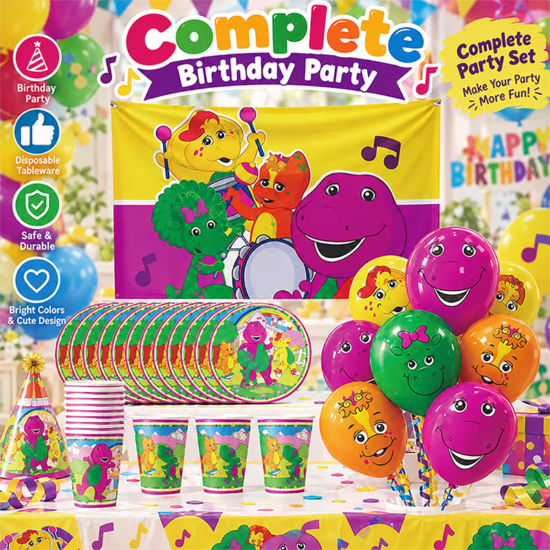 Outdoor Adventure Birthday Party - مجموعة أدوات المائدة لحفلات أعياد الميلاد