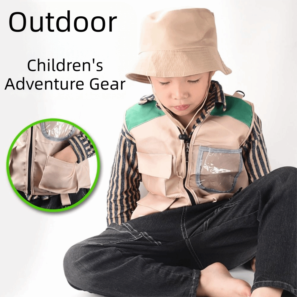 طقم استكشاف متعدد الألوان للأط - مراجعة Outdoor Adventure Kit For Kids وسعره