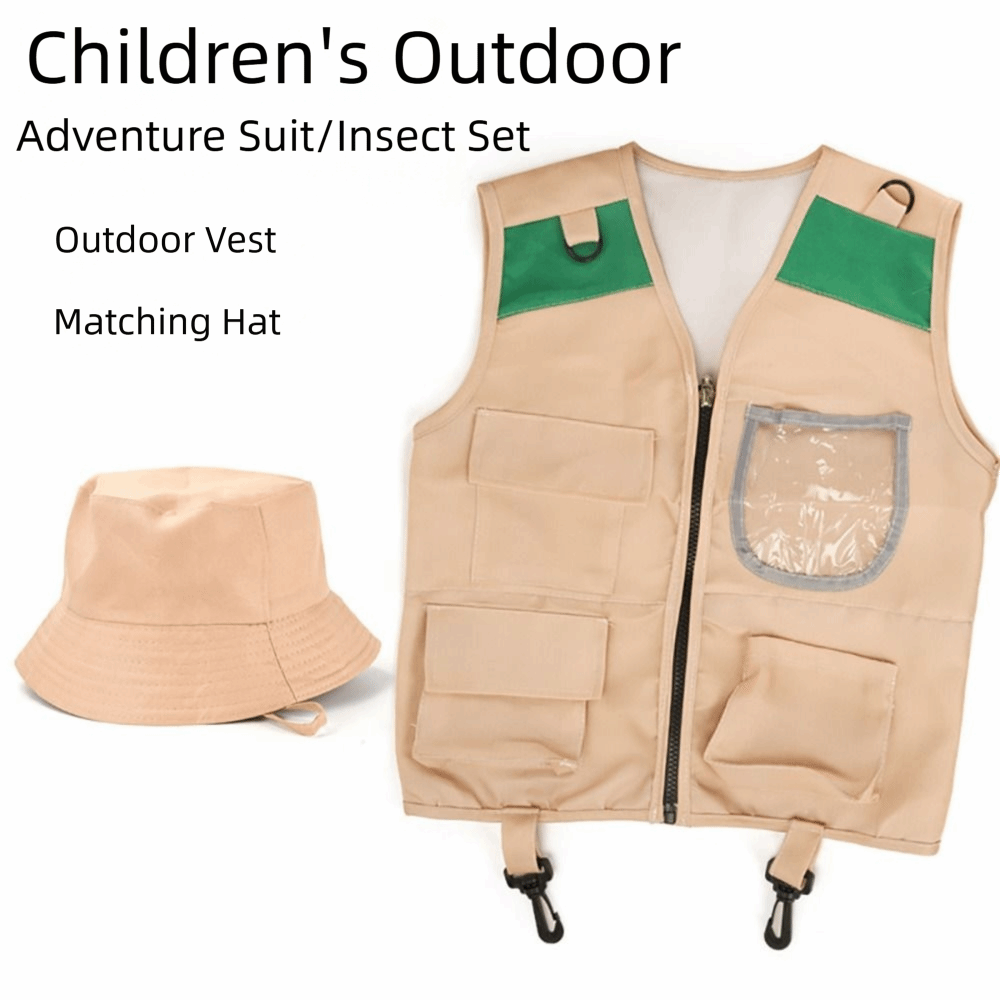 طقم استكشاف متعدد الألوان للأط - مراجعة Outdoor Adventure Kit For Kids وسعره