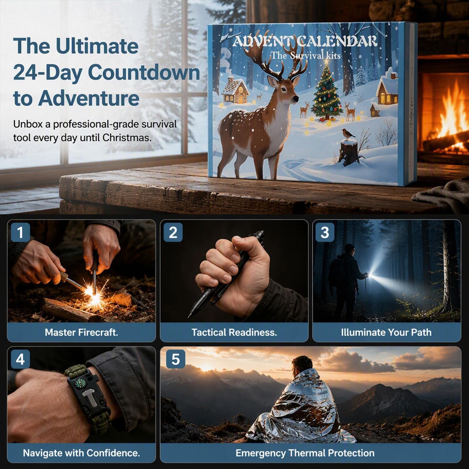 تقويم عد تنازلي لعيد الميلاد ي - مراجعة Outdoor Adventure Birthday Party وسعره